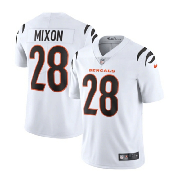 NWT Cincinnati Bengals Joe Mixon #28 Nike NFL White Game Jersey - Picture 1 of 15
